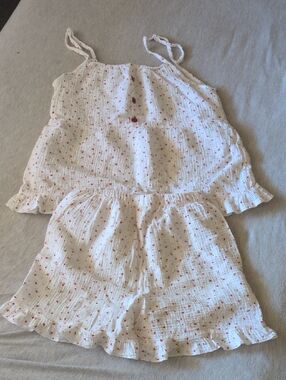 Cute Sleep Set Gauze Cotton
